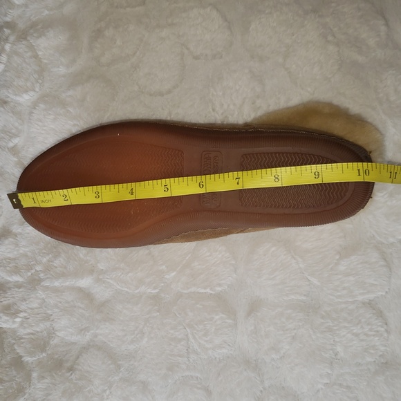 Minnetonka Golden Tan Sheepskin Ankle Boot Brand New Without Box 7 - Picture 16 of 16